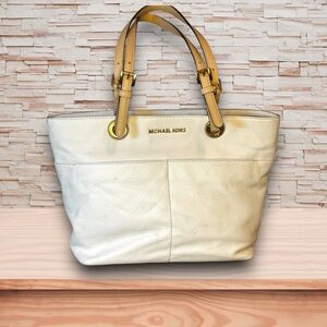 Michael Kors Cream Tote Bag